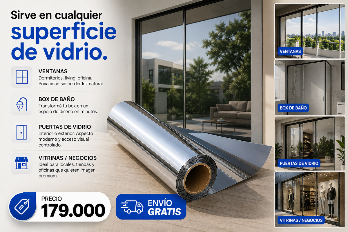 Lámina Reflejo Espejo - EN OFERTA HOY