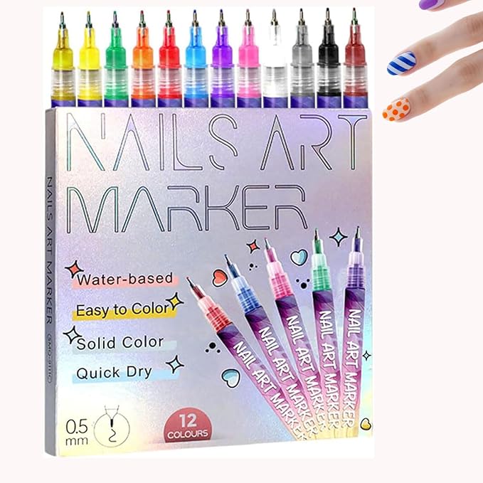 Nails Art Marker Esmaltes Para Uñas