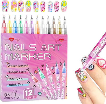 Nails Art Marker Esmaltes Para Uñas