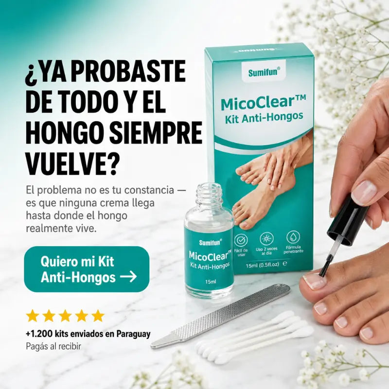 Kit Anti-Hongos Esmalte (Envio Gratis)