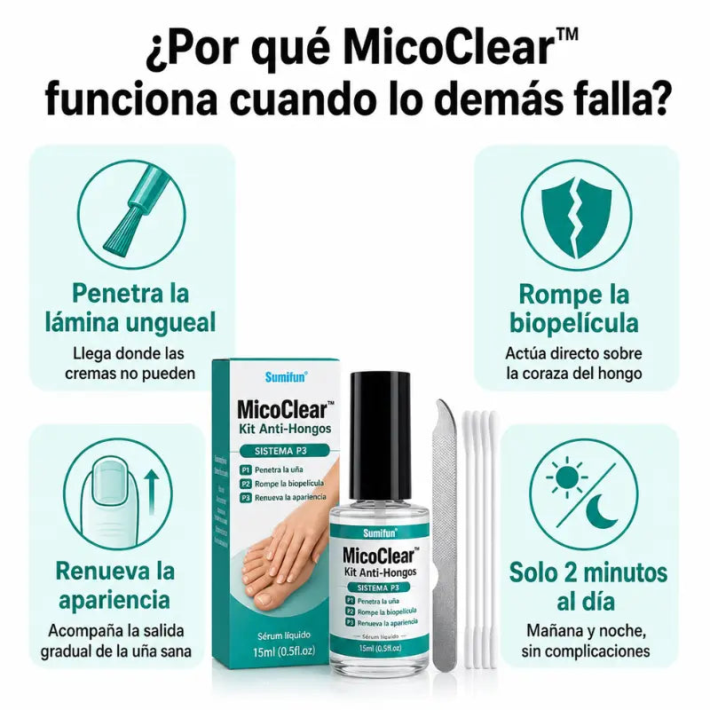 Kit Anti-Hongos Esmalte (Envio Gratis)