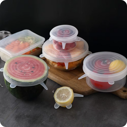 TapaPro® Set de 6 Tapas Elásticas