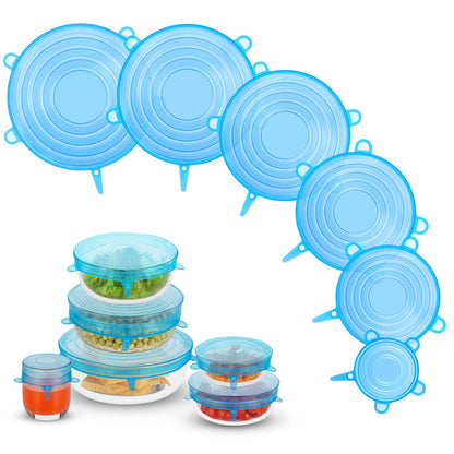 TapaPro® Set de 6 Tapas Elásticas