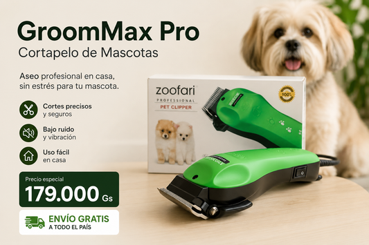 GroomMax Pro - Cortapelo de Mascotas