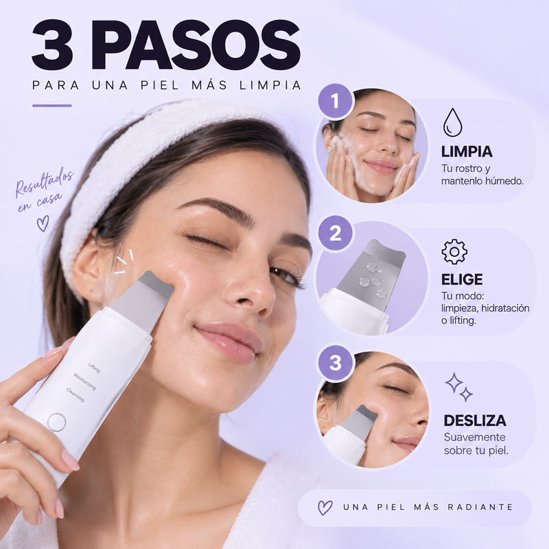 Así de fácil: 3 pasos, 5 minutos al día