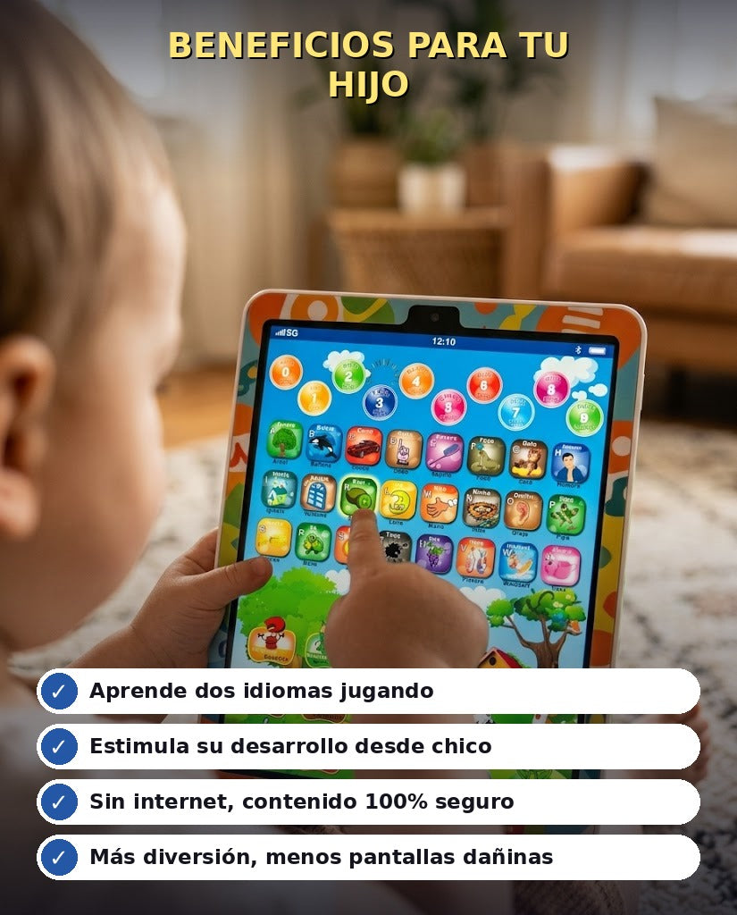 TABLET EDUCATIVA BILINGUE (ESP-PORT)