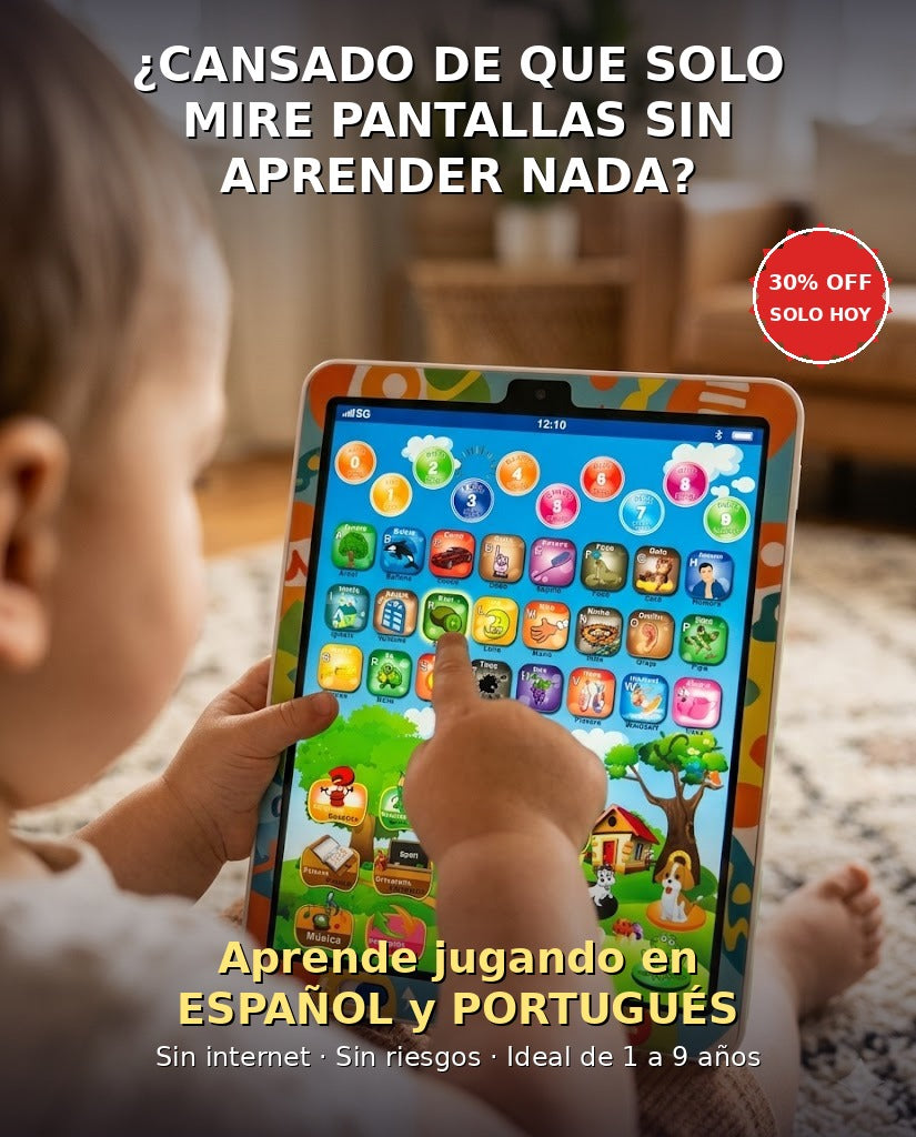 TABLET EDUCATIVA BILINGUE (ESP-PORT)
